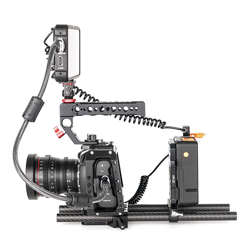 ZGCINE VR-01 VR-02 VR-05 V Mount Battery Plate W/ Rod Clamp standard V Lock battery plate adapter with automatic Lock protection