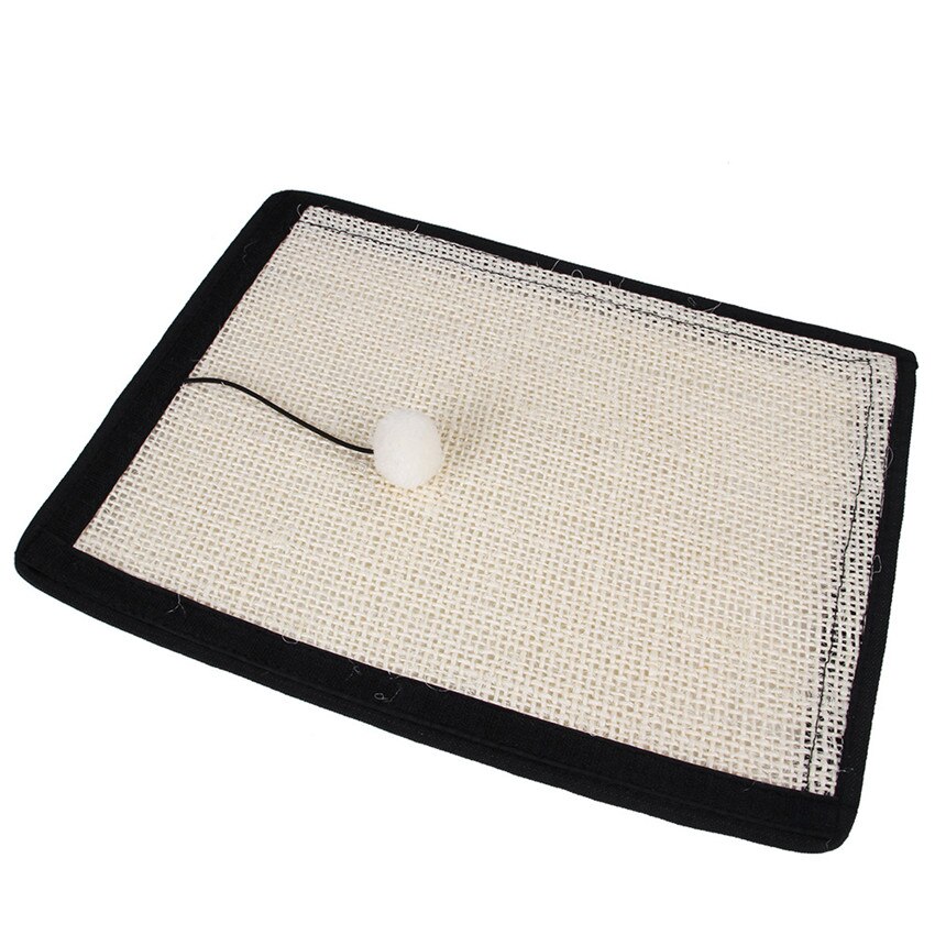 Natuurlijke Sisal Kat Krabpaal Mat Scratcher Board Pad Matten Speelgoed Klimmen Boom Nest Mat Huisdier Klauwen Care Sofa Protector: normal mat / S