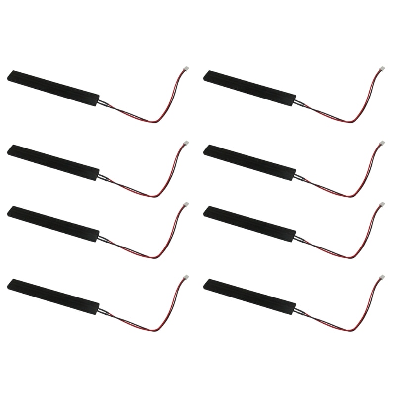 8pcs Foot Sensing Strip Sensor for Dancing Machine with Black Rubber Protector