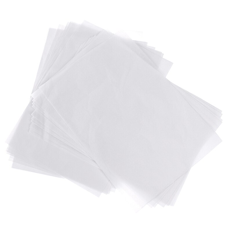 Papel de calco translúcido para caligrafía, 100 Uds. (7,1x10,2 pulgadas)