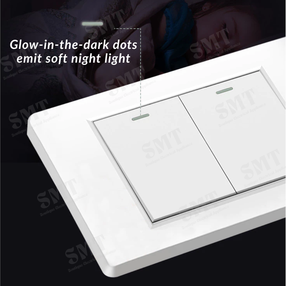 118- vägs strömbrytare för vägglampa i plast från usa , 1/2/3/4- vägs strömbrytare för trappsteg , 220v led-lampor, dimmer för fläkthastighetsregulator