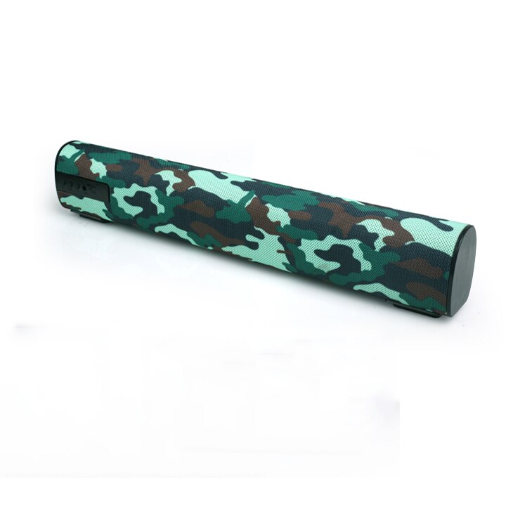 TV Sound Bar TV Sound Bar AUX USB Wired and Wireless Bluetooth Speaker Home Theater FM Radio Surround SoundBar for PC TV Speaker: Camouflage