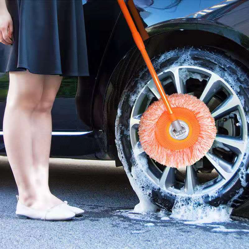 Reusable Marvelous Microfiber Mop Chenille Dust Mop Commercial Floor Dusting & Mopping Cleaner With Extension Handle