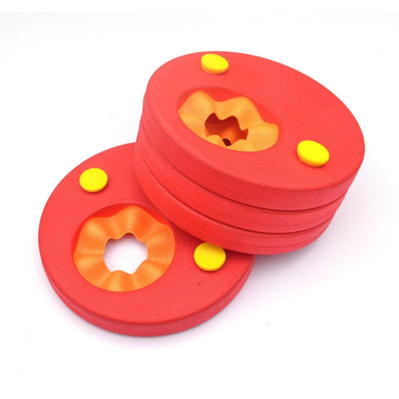EVA Foam Swim Discs Suit Arm Bands Floating Sleeves Inflatable Pool Float Board Children Exercises Swimming Circles 6pcs/ Set