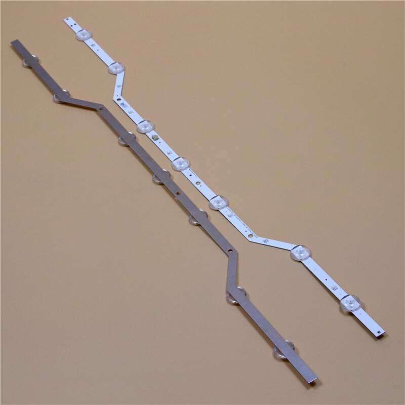 Novas barras de luz da disposição do diodo emissor de luz da tevê para samsung un32h5253af un32j5003af un32j5003bf led luz de fundo tira matrix kits lâmpadas led faixas de lente