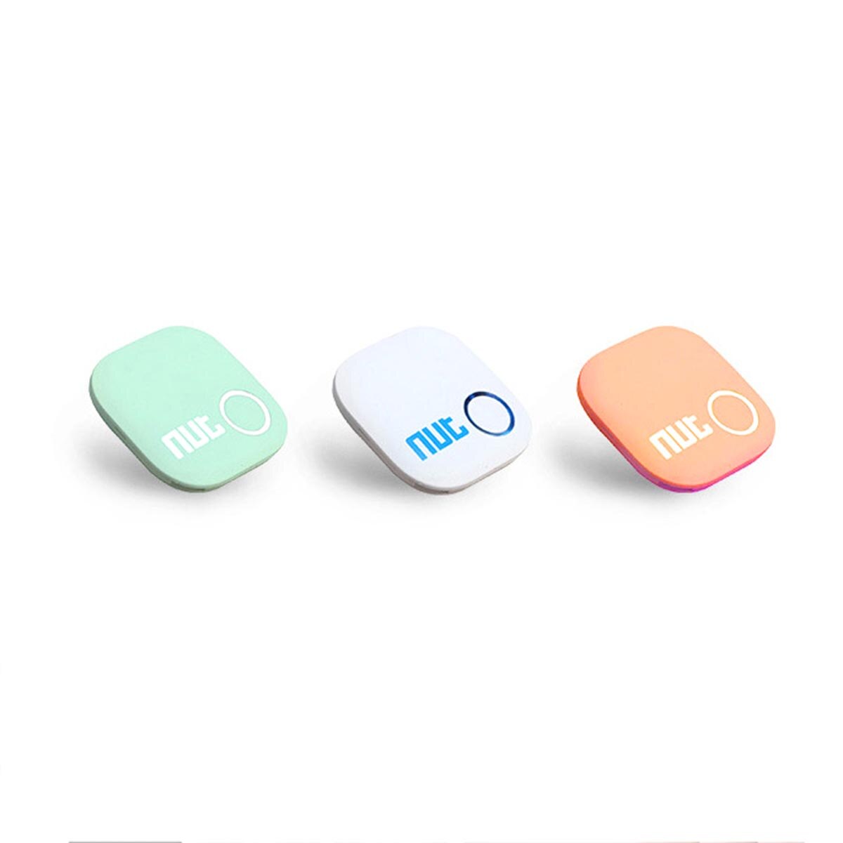 Nut 2 Mini Bluetooth Key Tag Finder Anti Lost Reminder Smart Tracker For iphone Samsung Smart Phone Bluetooth Wireless Tracker: Orange