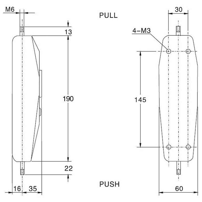 NK-30 Red Rubber Dynamometer Spring Pressure Tester High-Precision Push-Pull Testing Machine Tester