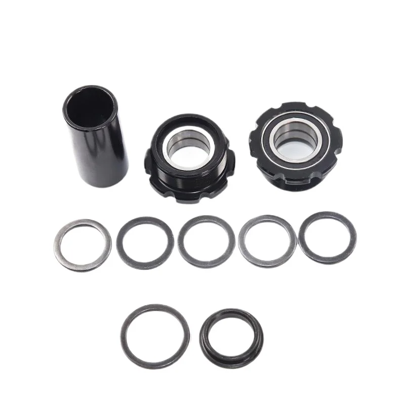 BMX Tretlager EURO Europäischen BB 19mm 1,37''*24T 73mm BMX Mini Bike Straße Klettern BB für 68MM Zähne Muster Rotation 19MM