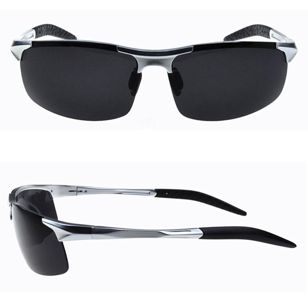 aluminium polariserte solbriller sportsbriller briller fiske eyeswears  uv400 lunettes polarisantes peche utendørs