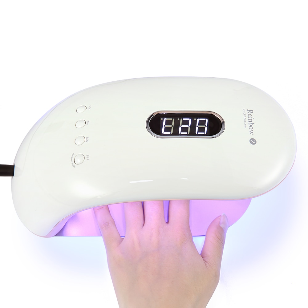 Cappucci 24/36 w UV LED Nagel Lamp 24 LEDs Nail Droger Voor Alle Gels Met 10 s/ 30 s/60 s 99 s Lage Warmte Model