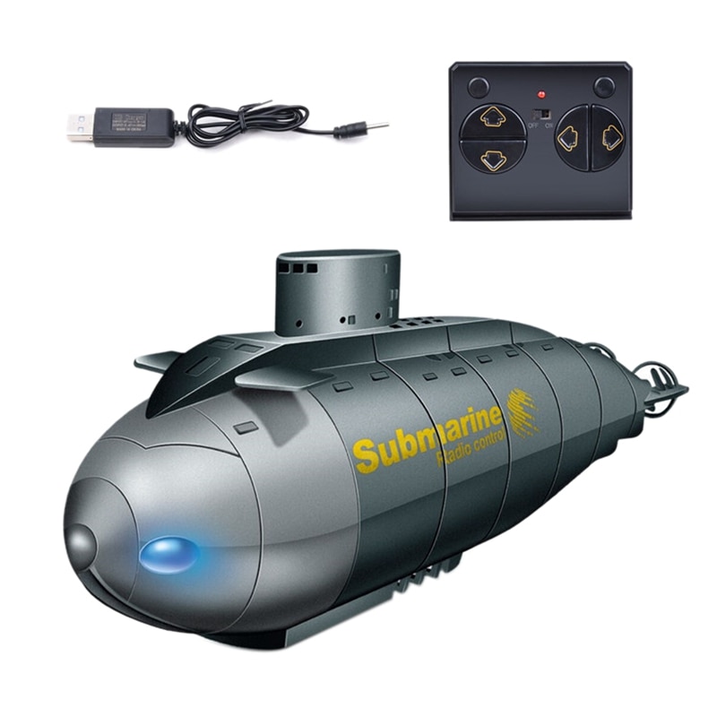 6CH RC Submarine Model Mini Speed Under Water Remote Control Boat Simulation Toy Kid