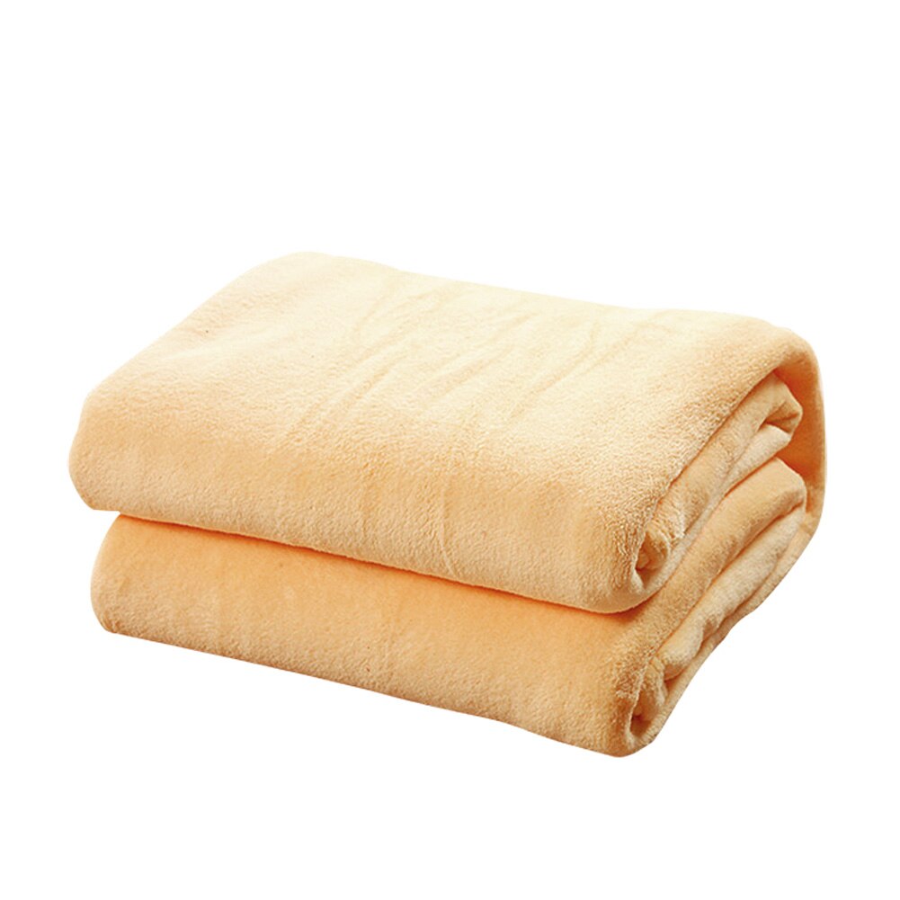 Super blødt varm massiv varm mikro plys fleece tæppe kaste tæppe sovesofa: 2c