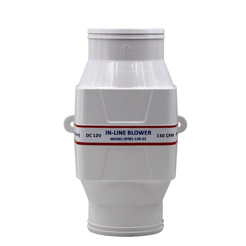 12V 24V DC Fan Straight Barrel Exhaust Fan RV Yacht Battery Ventilation Exhaust Fan Saifulle