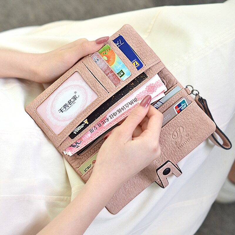 Mass Ms. Long Wallet Multifunctional Students Simple Purse Wallet women wallets