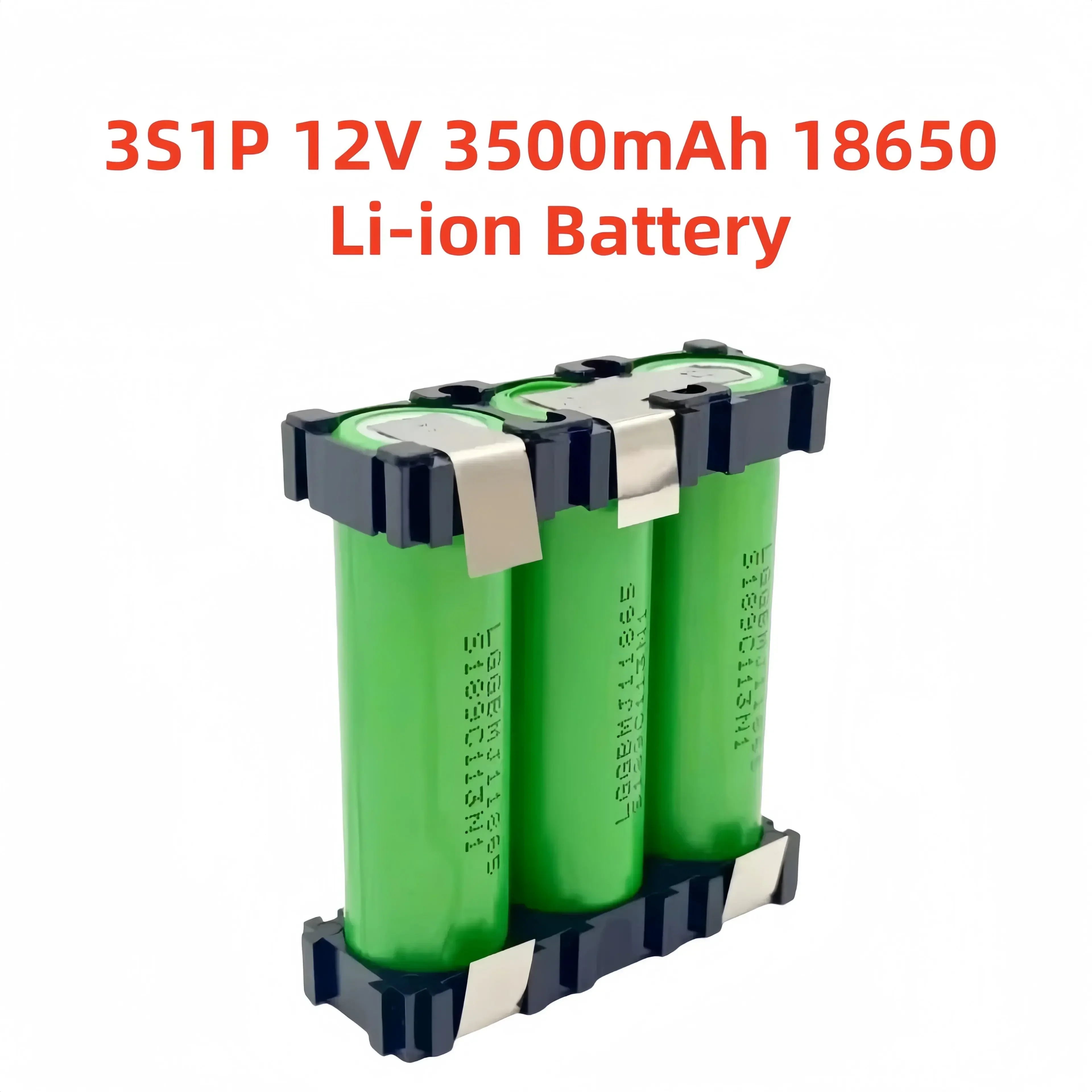 18650-MJ1 Lithium-Akku, maßgeschneiderter 7,4 V ~ 25,2 V 3500 mAh/7000 mAh Akku zum Schweißen von 2S1P-6S1P Akkus: Silber