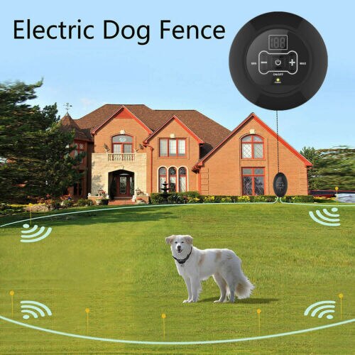 Wireless Dog Fence No-Wire Pet Containment System Rechargeable And Waterproof