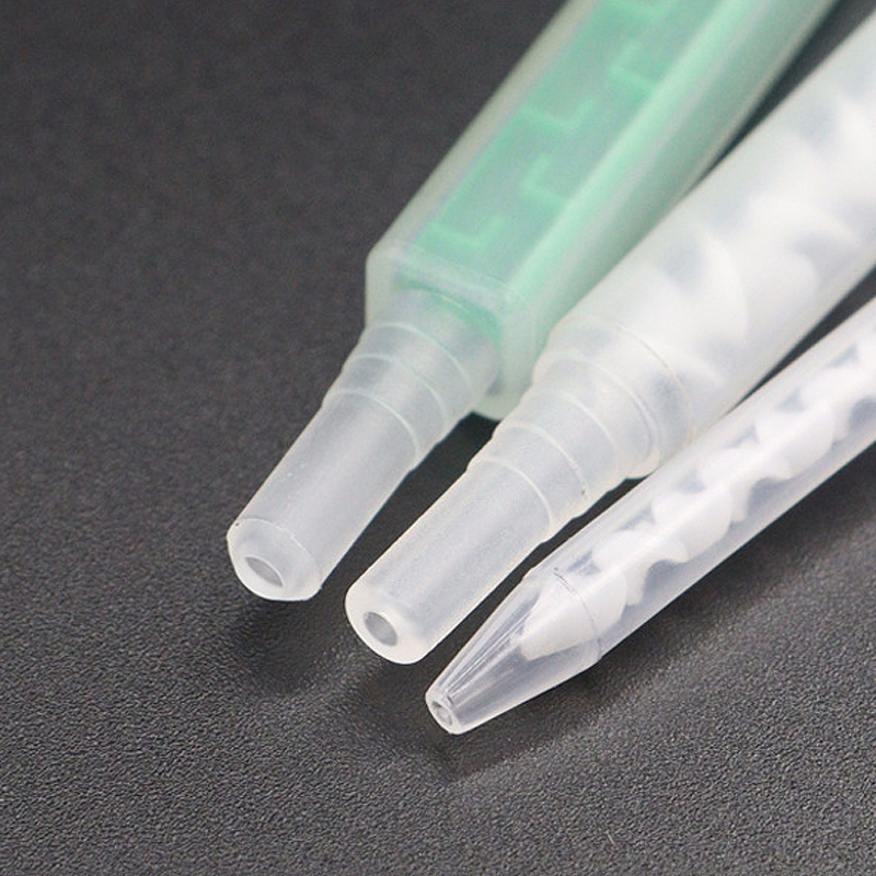 50 stks Epoxy Statische Mixer Lijmen Doseren Mengmondstuk Hars AB Lijmen Mengbuis voor Twee Componenten Vloeistof Mengmachine