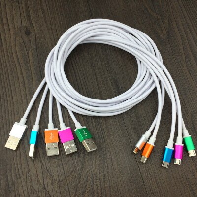0.2 1 2 3m micro usb-kabel voor apple iphone 6 7 8 plus type c snelle gegevenssynchronisatie 2a oplaadkabel voor samsung  s10 andorid 3