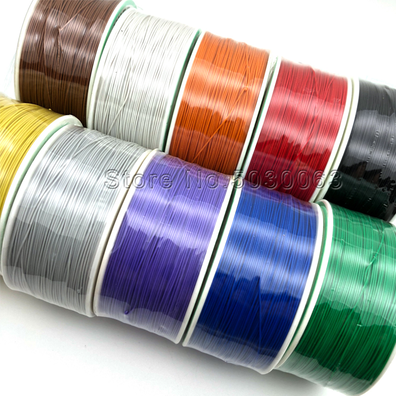 Högtemperaturkabel tråd 250m lång ok linje pcb flygande tråd/pcb jump/link line no .30 ok/ anslutning/elektronisk linje bredd 0.5mm