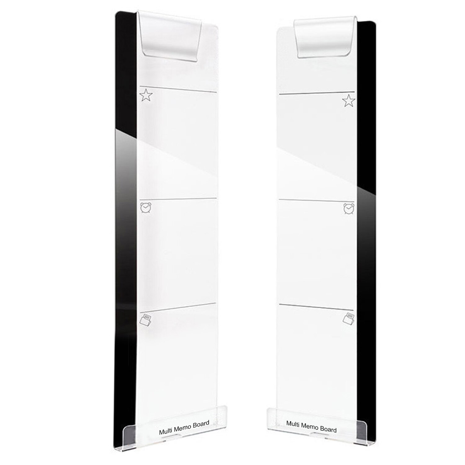 Self-Adhesive Remind Memo Pad Phone Charging Holder Pc Computer Side Screen Message Memo Board Acrylic