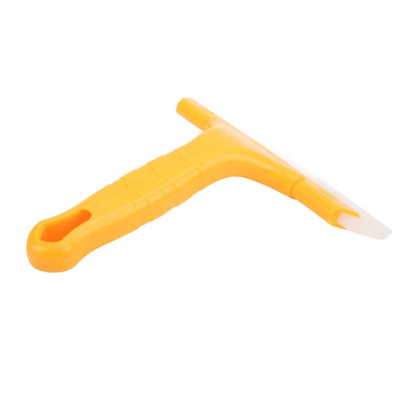 Window Squeegee Yellow Silicone Windshield Squeegee Multipurpose Soft Scratch Free Universal Small Nonslip for Bathroom for