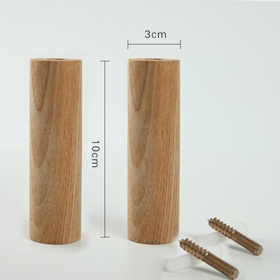 Houten wandhanger houten wand kapstokhaken kledinghanger wandorganizer hangers kledinghanger huisdecoratie: 2 stuks as 10cm