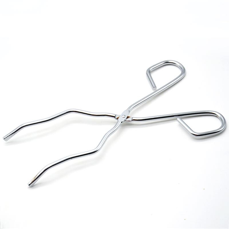 Crucible Tongs Chromie Crucible Tongs Beaker Clamp Metal Clip Chemical Laboratory Supplies