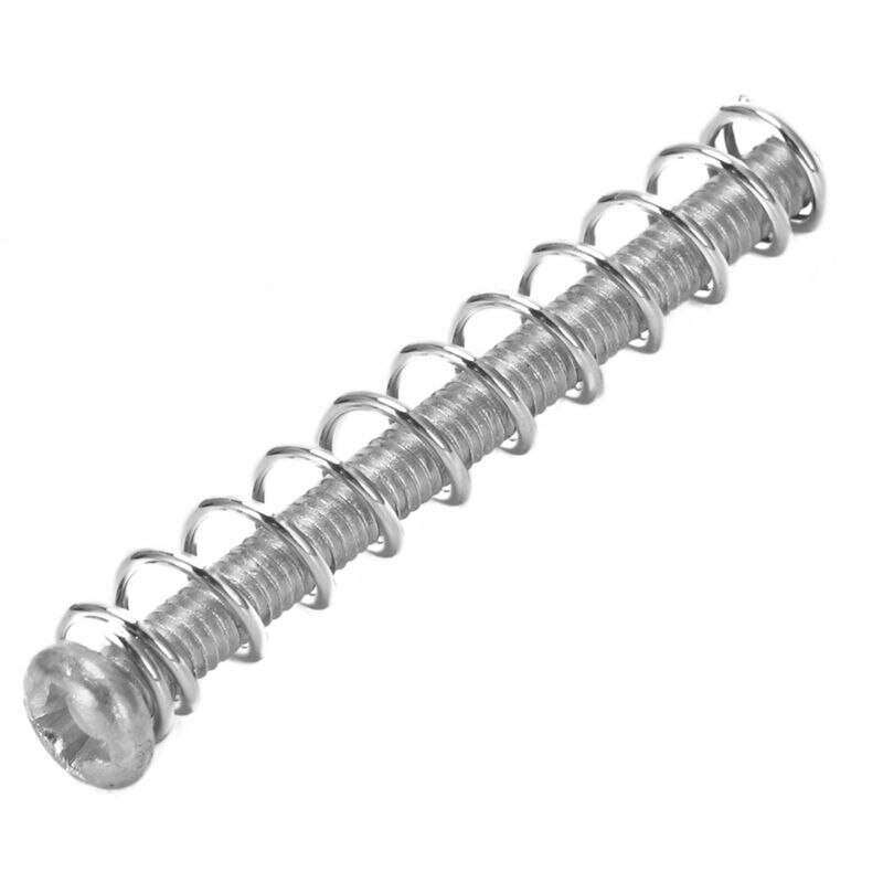Xsxs --8 stk  m2.5 x 32mm elektriske gitar humbucker pickuper juster høyde skrue og fjær - tonehøyde 0.4mm