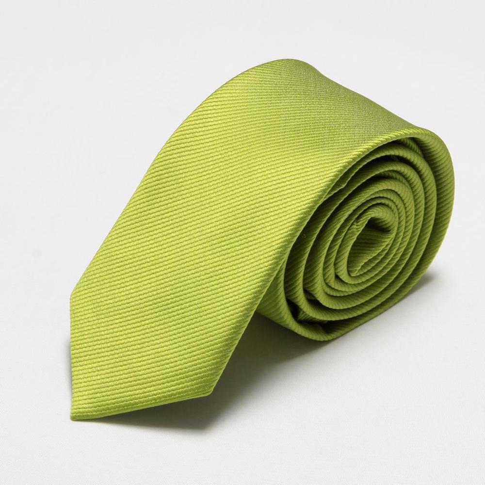 men ties novelty mens neck Slim Tie Turquoise blue neckties cravat ascot solid color wedding business: Army Green