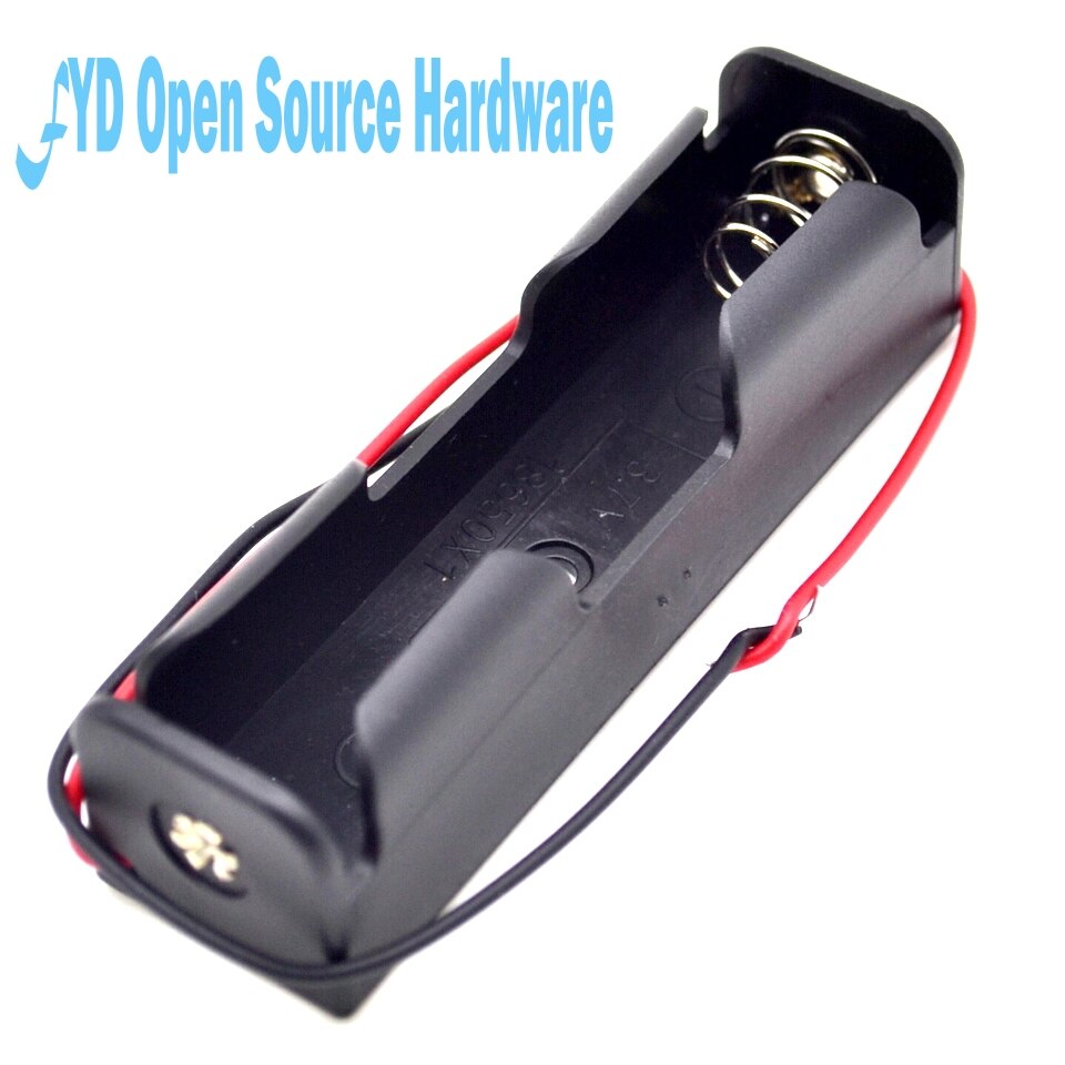 18650 Batterijhouder Clip - 3.7V Cliphouder Doos Met Draad