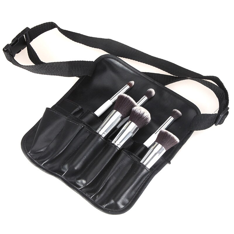 Draagbare make-up kwasten organizer houder pvc schort tas kunstenaars riem make-up tas cosmetische kwasten tas cosmetisch gereedschap