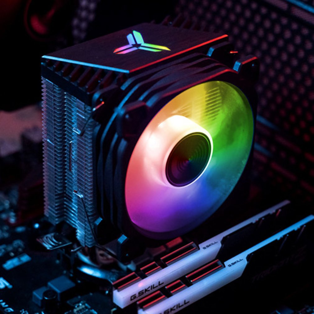 Cr1200 rgb fall stationär dator chassi vattenfläkt färgglad pc dator kylfläkt kylfläktcpu kylfläkt