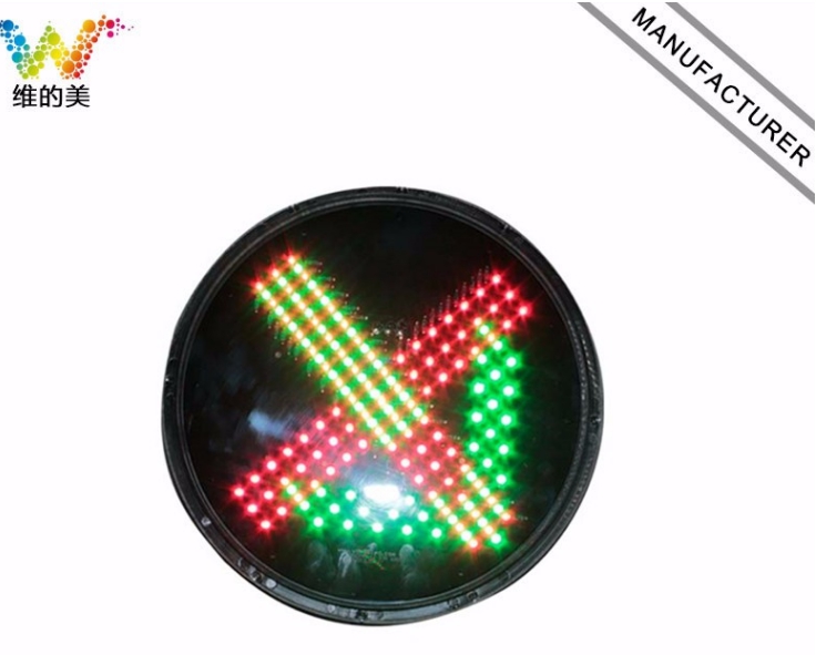Led Verkeer Rood Kruis Groene Pijl Licht Auto Wassen Stop Gaan Signaal Module Dc 12V