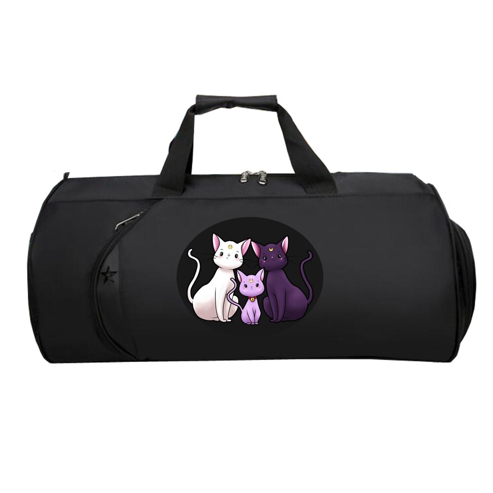 Bolso de viaje para hombre, Maleta de equipaje, bolso grande de hombro multifunción grande para aficionados al anime Sailor Moon de dibujos animados: 13