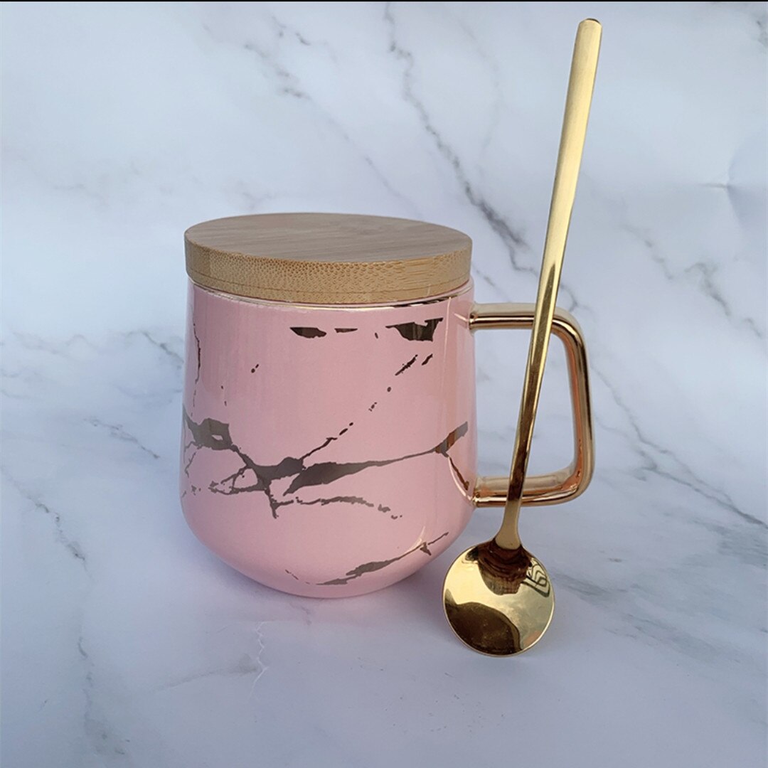 Luxury Nordic Marble Ceramic Coffee cups Condensed... – Grandado