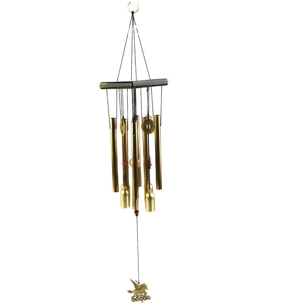 Campanas de viento grandes, tubos de Metal, campana para iglesia, patio al aire libre, jardín, decoración del hogar, símbolo de buena suerte, carillón de viento colgante
