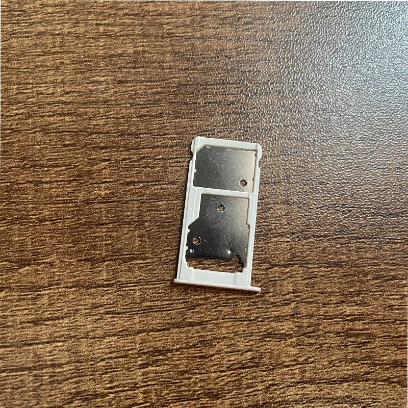 2/Stuks Voor Huawei Y7 Sim Card Tray Slot Holder Vervangende Onderdelen: Gold