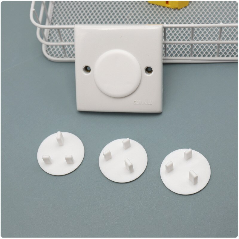 10 Stks/partij Uk Stopcontact Outlet Mains Plug Cover Baby Kind Veiligheid Protector Anti Elektrische Schokken Stekker Guard Cover Caps