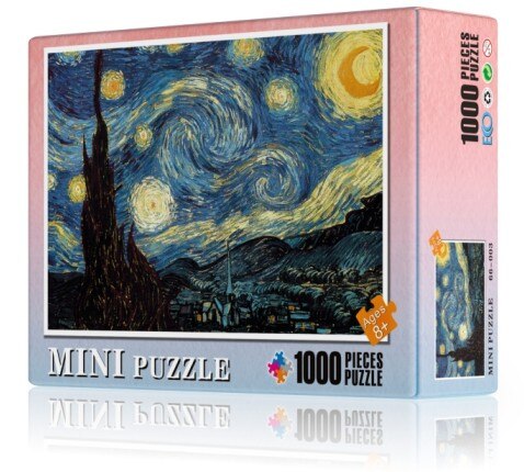 Puzzle Immagine Puzzle 1000 Pezzi di Montaggio In Legno Mini Puzzle Giocattoli per Adulti I Bambini Giochi per Bambini Giocattoli Educativi GYH: 66-003 with Box