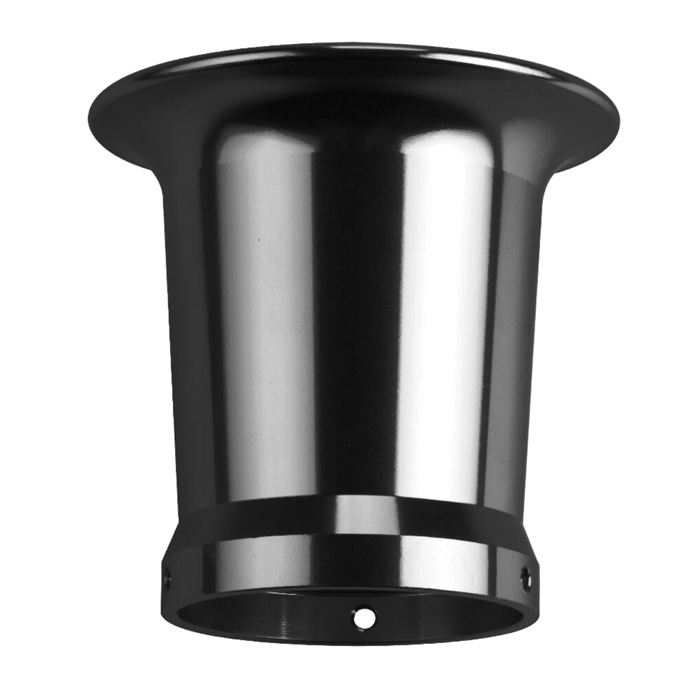 Air Filter Trumpet Velocity Stack Funnel Fit 50mm CNC Velocity Stack for PWK 21/24/26/28/30mm Carb Carburettor Intake Trumpet: Black