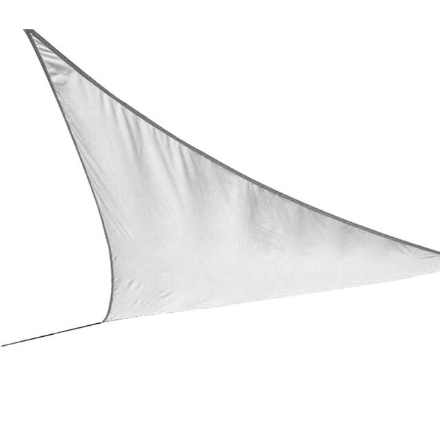 UV Durable Practical Portable Shade Canopy Gazebo Shade Sail Awning Moisture Proof Waterproof Camp Tent Cloth Outdoors Travel: White