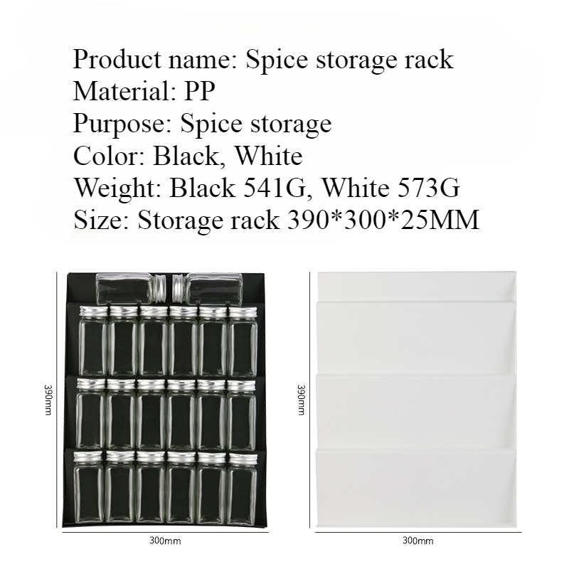 Krydderhylle stige krydderhylle kjøkken krydderflaske krydderkrukke stativ skuff oppbevaring krydderhylle kjøkken oppbevaring