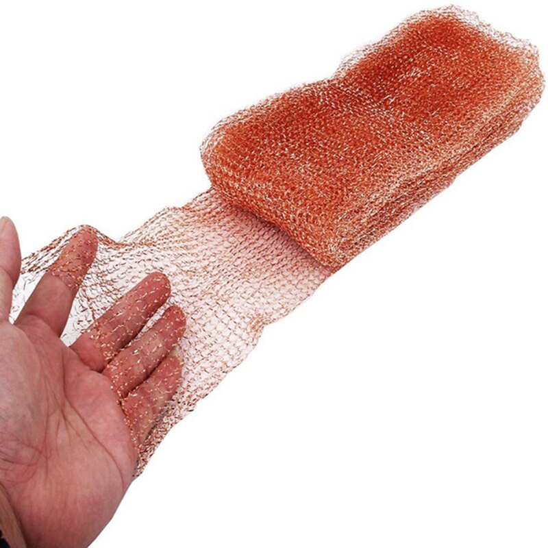 10 Meter 4 Wires Pure Copper Mesh Screen Food Grade Distillation Column Packing,Home Brewing Distilling Copper Mesh 100mm Width