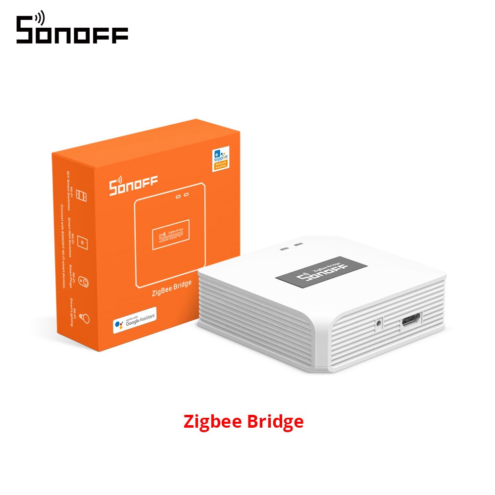 Sonoff snzb -02 temperatur- og fugtighedsføler realtids synkroniseringsdata via e-welink app arbejde med sonoff zbbridge ifttt smart home: Zigbee bro