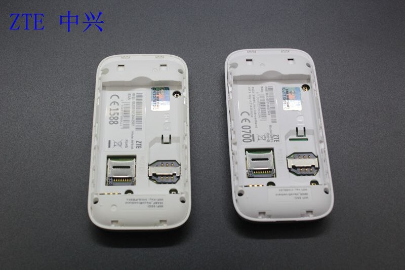 Used ZTE MF65 HSPA+ 21.6Mbps 3G Wireless Router 3G UMTS 2100MHz Mobile Pocket WIFI Broadband 3G SIM Card Mifi Router