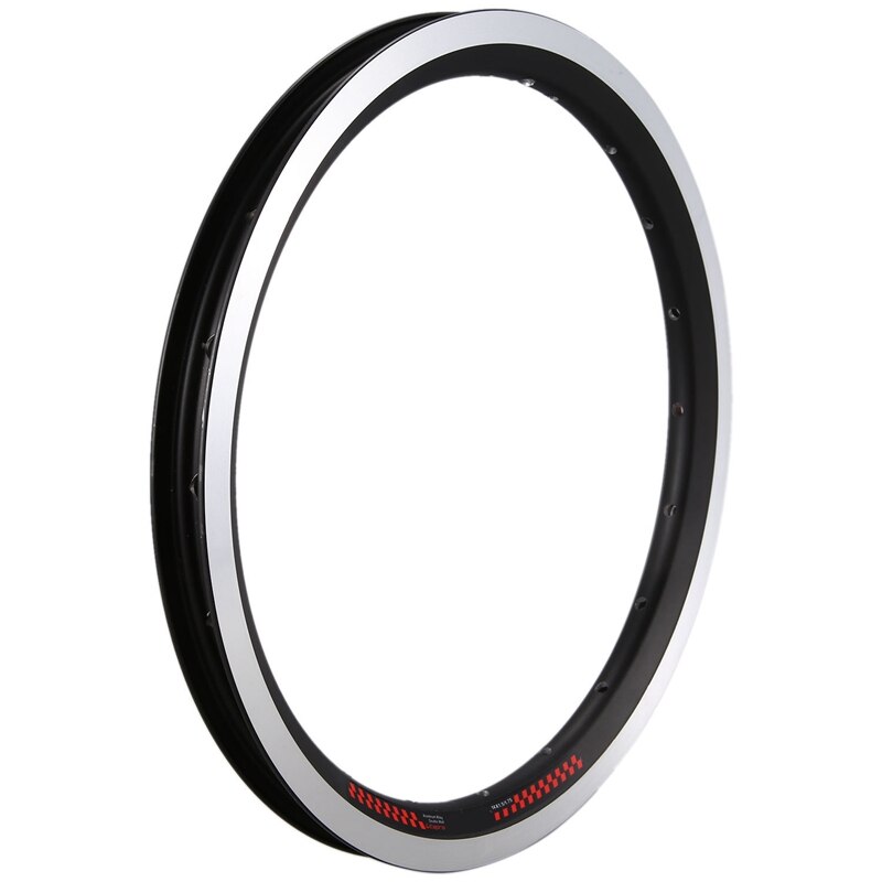 Litepro-llantas de bicicleta plegables BMX, llanta de doble pared de aleación de aluminio 14X1.5, 20 orificios para bicicleta, 14 pulgadas