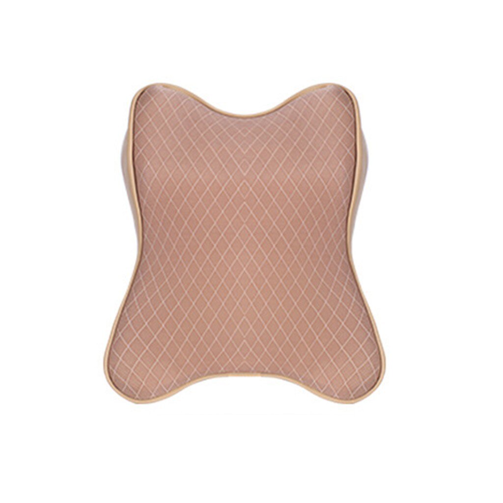 Hause Rest Kissen Auto Sitz Kopfstütze Nacken Rest Kissen Auto Sitz Kopfstütze Nacken Rest Kissen Schaum Kopf Rest Auto Für reise Werkzeuge: Beige
