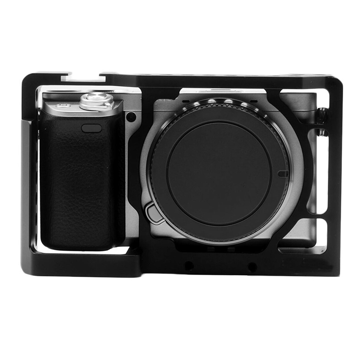 Estabilizador de jaula de vídeo para cámara, aleación de aluminio, para Sony A6400/ A6000/ A6300/ A6500