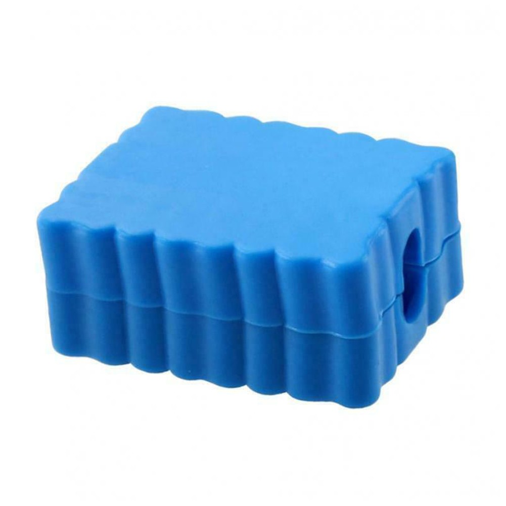 64x48x15mm Houder Schroef Bits Blauw Flexibele Hex Plastic Schroevendraaier Opbergdoos 32 Gaten Mooie