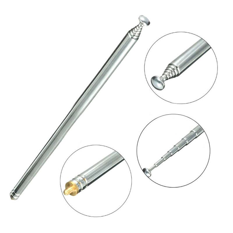 Car Radio RC Control Transmitter Controller Telescopic Aerial Antenna 100cm Exterior Automotive Tools Car Products Universal
